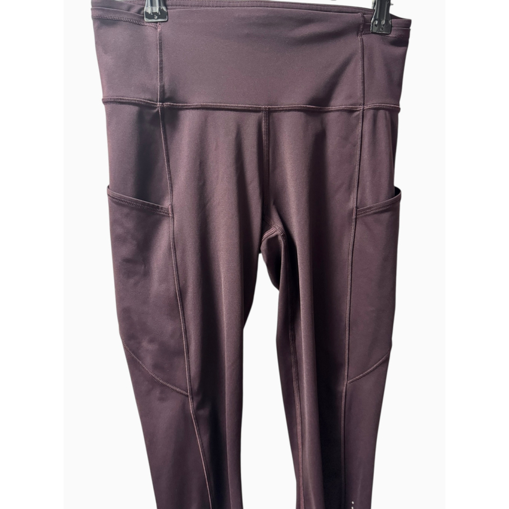Lululemon Crop Legging, high waist, Size 6, pockets, purple - Picture 7 of 7